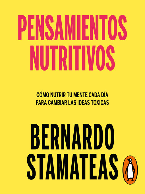 Cover image for Pensamientos nutritivos